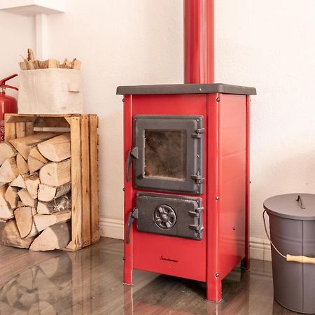 Gemutliches Tinyhouse Bungalow Mit Kamin & Sauna Am See Иоахимсталь Экстерьер фото